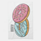 Linge De Cuisine Illustration de Donut (Vertical)