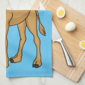 Linge De Cuisine Illustration de dromadaire (Quart Plié)
