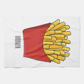 Linge De Cuisine Illustration de frites (Horizontal)