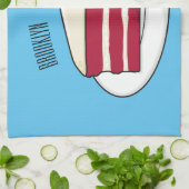 Linge De Cuisine Illustration de gâteau en velours rouge (Plié)