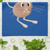 Linge De Cuisine Illustration de jerboa aux longues oreilles (Plié)