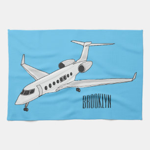 Linge De Cuisine Illustration de jet privé