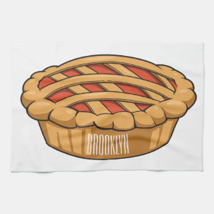 Linge De Cuisine Illustration de la caricature à tarte