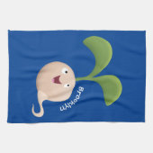 Linge De Cuisine Illustration de la caricature de la gerbe de grain (Horizontal)