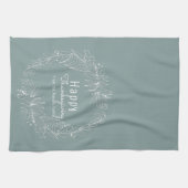 Linge De Cuisine Illustration de la couronne de maïs Thanksgiving A (Horizontal)