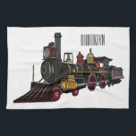 Linge De Cuisine Illustration de la locomotive à vapeur<br><div class="desc">Illustration de la locomotive à vapeur</div>