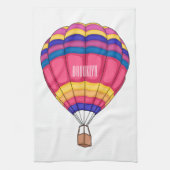 Linge De Cuisine Illustration de la montgolfière (Vertical)