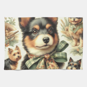 Linge De Cuisine Illustration de la peinture vintage australienne T