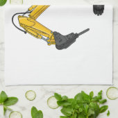 Linge De Cuisine Illustration de la pelle de rupture (Plié)