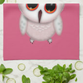 Linge De Cuisine Illustration de la petite chouette (Plié)