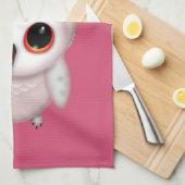 Linge De Cuisine Illustration de la petite chouette (Quart Plié)