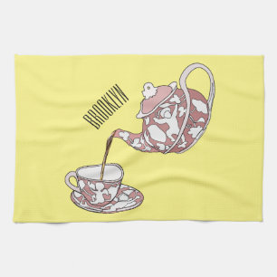 Linge De Cuisine Illustration de la série Teacup