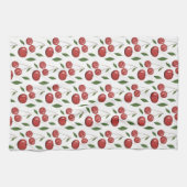Linge De Cuisine Illustration de l'aquarelle des cerises douces mig (Horizontal)