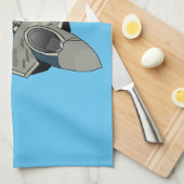 Linge De Cuisine Illustration de l'avion de chasse (Quart Plié)