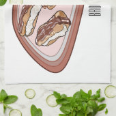 Linge De Cuisine Illustration de l'éclair de chocolat (Plié)