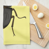 Linge De Cuisine Illustration de l'insecte du dendroctone du pin (Quart Plié)