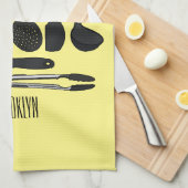 Linge De Cuisine Illustration de l'ustensile de cuisine (Quart Plié)