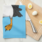 Linge De Cuisine Illustration de macareux de l'Atlantique (Quart Plié)