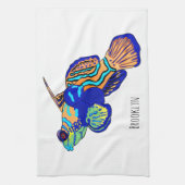 Linge De Cuisine Illustration de Mandarinfish (Vertical)