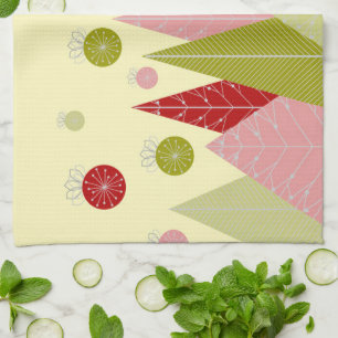 Linge De Cuisine Illustration de Noël festif