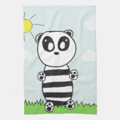 Linge De Cuisine Illustration de Panda Mignon (Vertical)