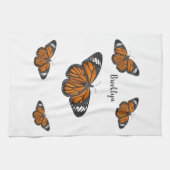 Linge De Cuisine Illustration de papillon monarque (Horizontal)
