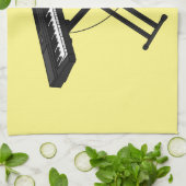Linge De Cuisine Illustration de piano clavier (Plié)