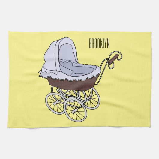 Linge De Cuisine Illustration de poussette (Horizontal)