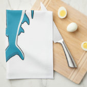 Linge De Cuisine Illustration de requin marteau (Quart Plié)