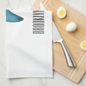 Linge De Cuisine Illustration de requin marteau (Quart Plié)