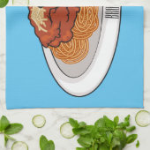 Linge De Cuisine Illustration de Spaghetti (Plié)