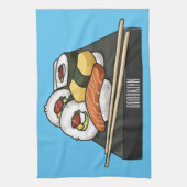 Linge De Cuisine Illustration de sushi (Vertical)