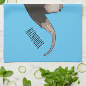 Linge De Cuisine Illustration de Tamandua (Plié)