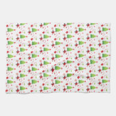 Linge De Cuisine Illustration de vacances colorées (Horizontal)