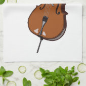 Linge De Cuisine Illustration de violoncelle (Plié)