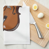 Linge De Cuisine Illustration de violoncelle (Quart Plié)