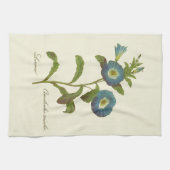 Linge De Cuisine Illustration de Volubilis Bleu (Horizontal)