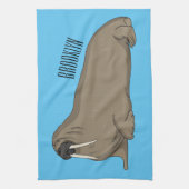 Linge De Cuisine Illustration de Walrus (Vertical)