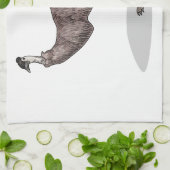 Linge De Cuisine Illustration d'Emu bird (Plié)