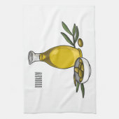 Linge De Cuisine Illustration d'huile d'olive (Vertical)