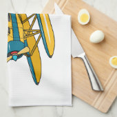 Linge De Cuisine Illustration d'hydravion (Quart Plié)