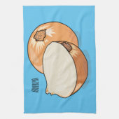 Linge De Cuisine Illustration d'oignon (Vertical)