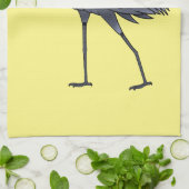 Linge De Cuisine Illustration d'oiseau de cordonnier (Plié)