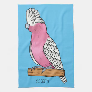 Linge De Cuisine Illustration d'oiseau de Galah