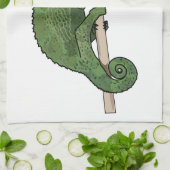 Linge De Cuisine Illustration du caméléon de Jackson (Plié)