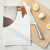 Linge De Cuisine Illustration du canard de Majard (Quart Plié)