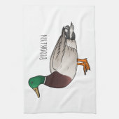 Linge De Cuisine Illustration du canard de Majard (Vertical)