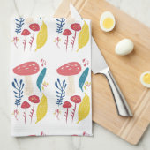 Linge De Cuisine Illustration du champignon mou (Quart Plié)