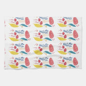 Linge De Cuisine Illustration du champignon mou (Horizontal)