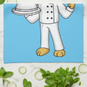 Linge De Cuisine Illustration du chef mignon lion (Plié)
